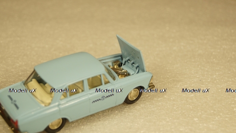 Москвич 408 Такси голубой, Тантал/Радон 1:43 