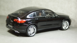 Mercedes GLC Coupe (C253) 2018 black, IScale 1:18