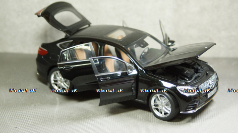Mercedes GLC Coupe (C253) 2018 black, IScale 1:18