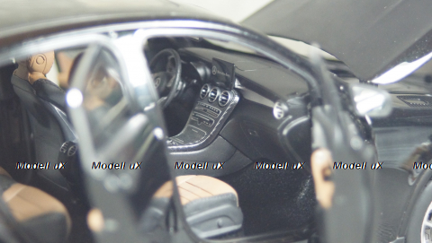 Mercedes GLC Coupe (C253) 2018 black, IScale 1:18