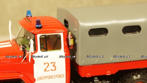 Зил 131, Автомобиль дымоудаления, Днепропетровск 1989 г., Казань 1980 г., TruckTyr 1:43