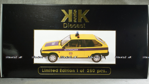 Ваз 2108 Милиция Lada Samara, KK-Scale 1:18