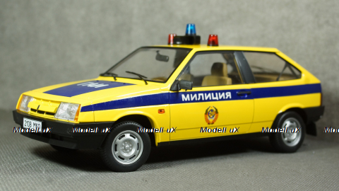 Ваз 2108 Милиция Lada Samara, KK-Scale 1:18