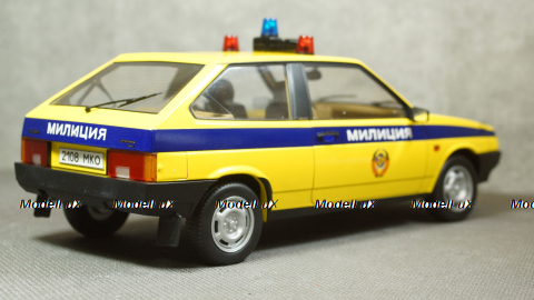 Ваз 2108 Милиция Lada Samara, KK-Scale 1:18
