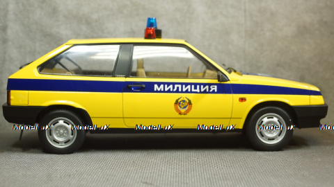Ваз 2108 Милиция Lada Samara, KK-Scale 1:18