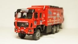 МАЗ 63028, Дакар техничка №728 2018, АвтоБюро 1:43 