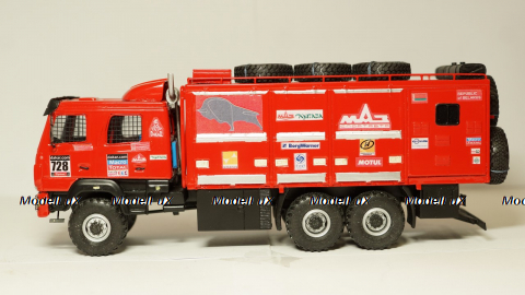 МАЗ 63028, Дакар техничка №728 2018, АвтоБюро 1:43 