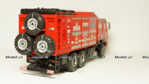 МАЗ 63028, Дакар техничка №728 2018, АвтоБюро 1:43 