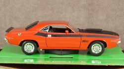Dodge Challenger T/A dark orange/matt-black, 24029, Welly 1:24