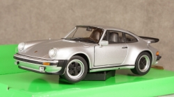 Porsche 911 Turbo 3.0 silver, 24043, Welly 1:24
