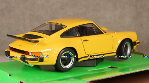 Porsche 911 Turbo 3.0 yellow, 24043, Welly 1:24