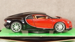 Bugatti Chiron red/black, 24077, Welly 1:24