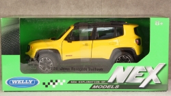Jeep Renegade Trailhawk yellow, 24071, Welly 1:24