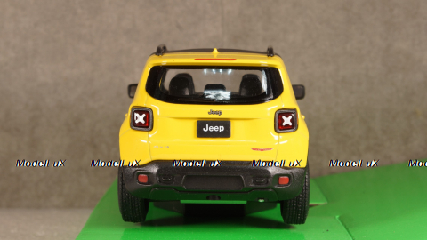 Jeep Renegade Trailhawk yellow, 24071, Welly 1:24