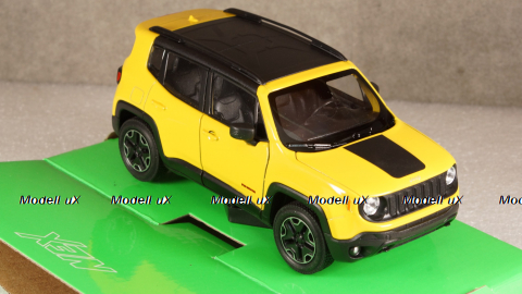 Jeep Renegade Trailhawk yellow, 24071, Welly 1:24