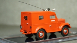 Газ 69 Пожарный штабной автомобиль, TruckTyr 1:43