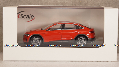 Audi E-tron Sportback Catalunya Red, IScale 1:43