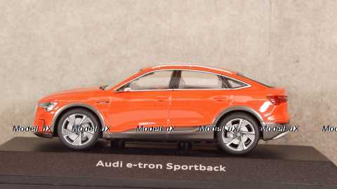 Audi E-tron Sportback Catalunya Red, IScale 1:43