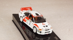 Mitsubishi Lancer Evo V #2 Champions Meeting 1998 Burns, Ralliart, RAM524, IXO 1:43