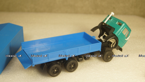 Камаз 5320 с тентом зелёный/синий, Арек 1:43