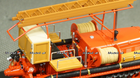 СХТЗ-НАТИ отряда ВПО "Грознефти" пожарный трактор, TruckTyr 1:43