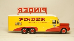 Bernard 28 Centrale Electrique Circus Pinder yellow/red, Direct Collections 1:43