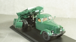 ЗИЛ-ММЗ-585Л с функциональным гидрокраном ЛЗАП-40, 1961,  SSM1407, SSM 1:43
