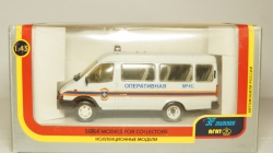 Газ 3221 Газель оперативная МЧС, Агат 1:43