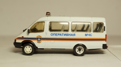Газ 3221 Газель оперативная МЧС, Агат 1:43