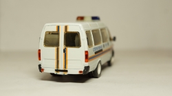 Газ 3221 Газель оперативная МЧС, Агат 1:43