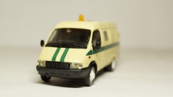 Газ 3221 Газель Инкассаторская, Агат 1:43