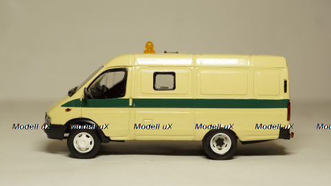 Газ 3221 Газель Инкассаторская, Агат 1:43