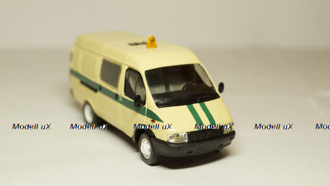 Газ 3221 Газель Инкассаторская, Агат 1:43