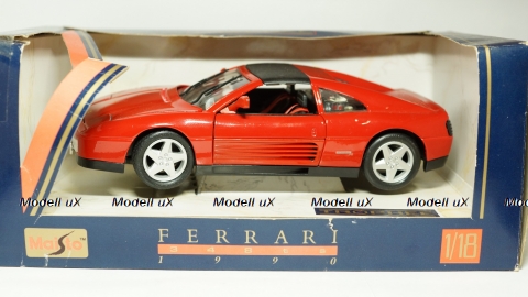 Ferrari 348 ts 1990, Maisto 1:18