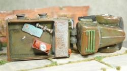 Яаз 210 с грузом заброшен, Modellux 1:43