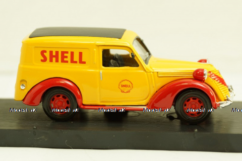 Fiat 1100 E Furgone Shell GP Italy 1958, Brumm 1:43