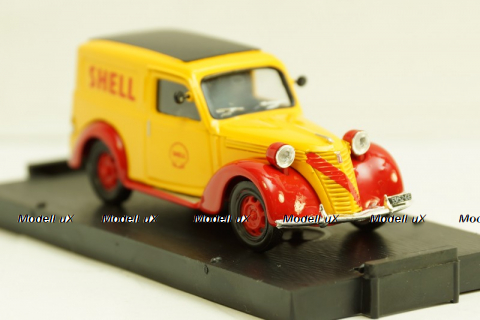 Fiat 1100 E Furgone Shell GP Italy 1958, Brumm 1:43