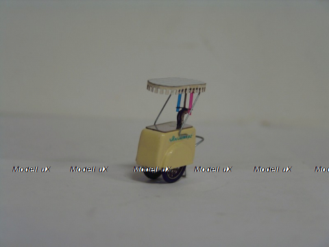 Тележка сатураторная "МосВодТорг" 1:43