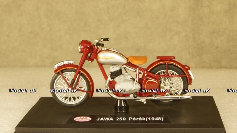 JAWA 250 Perak Standard dark red, 118M-006-1, Abrex 1:18