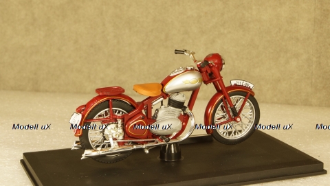 JAWA 250 Perak Standard dark red, 118M-006-1, Abrex 1:18