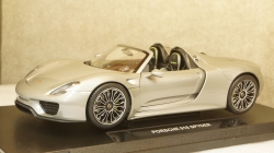 Porsche 918 Spyder 2011 silver, 18051, Welly 1:18