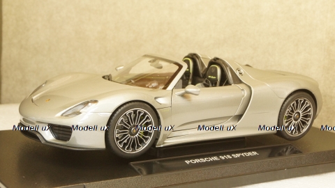 Porsche 918 Spyder 2011 silver, 18051, Welly 1:18