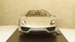 Porsche 918 Spyder 2011 silver, 18051, Welly 1:18