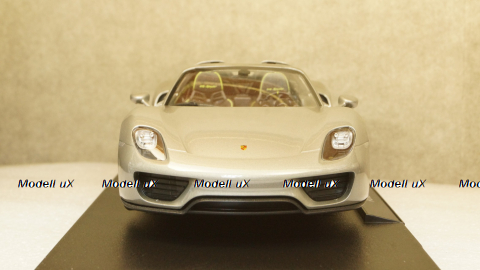 Porsche 918 Spyder 2011 silver, 18051, Welly 1:18