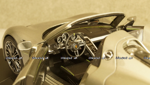 Porsche 918 Spyder 2011 silver, 18051, Welly 1:18
