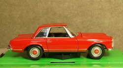 Mercedes 230 SL (W113) 1963 Red, 24093, Welly 1:24
