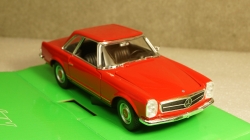 Mercedes 230 SL (W113) 1963 Red, 24093, Welly 1:24