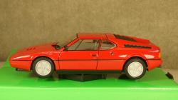 BMW M1 red, 24098, Welly 1:24