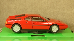 BMW M1 red, 24098, Welly 1:24