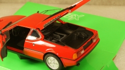BMW M1 red, 24098, Welly 1:24